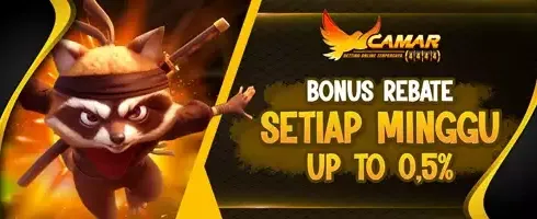 Cashback Slot Mingguan 0.5% promotion banner